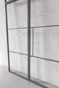 Stahl Meister Stahlmeister Stahl Loft Tuer Glastrennwand Windfanng Drehtuer Glastuer Loftuer Loftdoor Designtuer Stahlrahmen Steel Door Industrial Door Img 9863