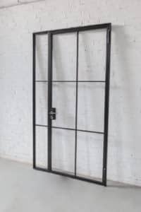 Stahl Meister Stahlmeister Stahl Loft Tuer Glastrennwand Drehtuer Seitenteil Windfang Schlosskasten Steelloftdooor Steeldoor Industrial Door Loftdoor Designture Img 9878