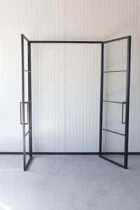 Stahl Meister Stahlmeister Stahl Loft Tuer Drehtuer Doppeltuer Windfang Industrial Door Loftdoor Raumtrenner Bauhausttuer Img 0019