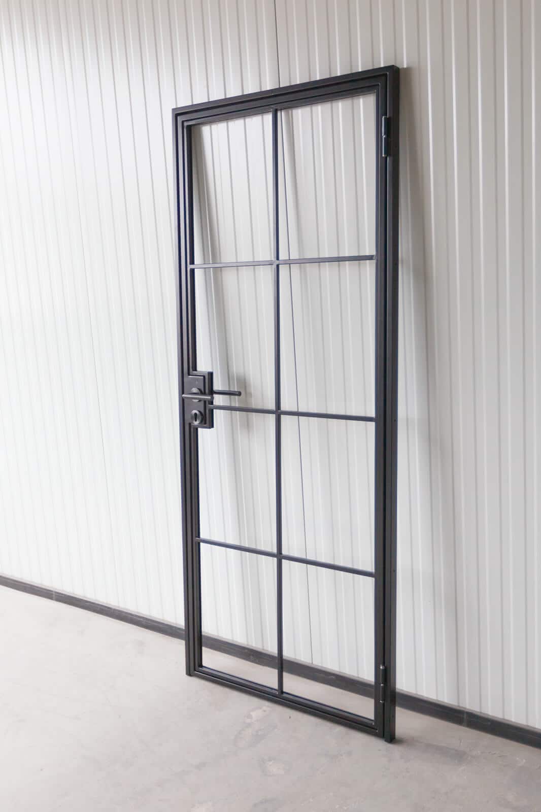 Stahl Meister Stahlmeister Design Stahl Loft Tuer Drehtur Schlosskasten Windfang Lofttuer Loftdoor Industrial Door Glastuer Img 0520