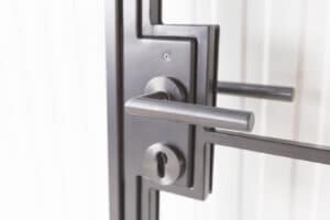 Stahl Meister Stahlmeister Design Stahl Loft Tuer Drehtur Schlosskasten Windfang Lofttuer Loftdoor Industrial Door Glastuer Img 0524