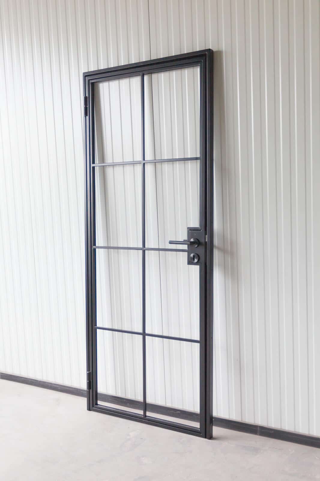 Stahl Meister Stahlmeister Design Stahl Loft Tuer Drehtur Schlosskasten Windfang Lofttuer Loftdoor Industrial Door Glastuer Img 0527