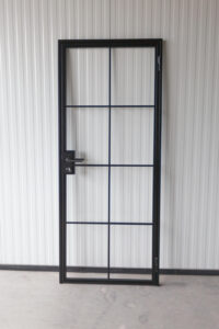 Stahl Meister Stahlmeister Design Stahl Loft Tuer Drehtur Schlosskasten Windfang Lofttuer Loftdoor Industrial Door Glastuer Mg 0519