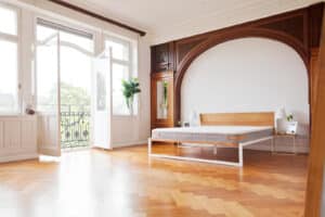 Stahl Meister Stahlmeister Showroom B18 Metallbett Loftbett Designbett Designerbett Doppelbett Massivholzbett Massivholz Eiche Schlafzimmer Villa Jonasleep Rollattenrost Matratze Img 9333