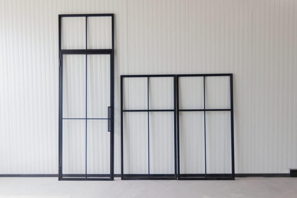 Stahl Meister Stahlmeister Stahl Loft Tuer Design Drehtuer Lofttuer Glasttuer Windfang Glastrennwand Loftdoor Img 0400