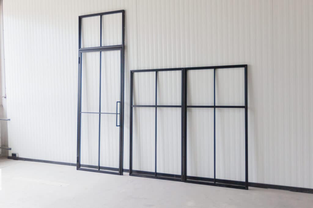 Stahl Meister Stahlmeister Stahl Loft Tuer Design Drehtuer Lofttuer Glasttuer Windfang Glastrennwand Loftdoor Img 0402