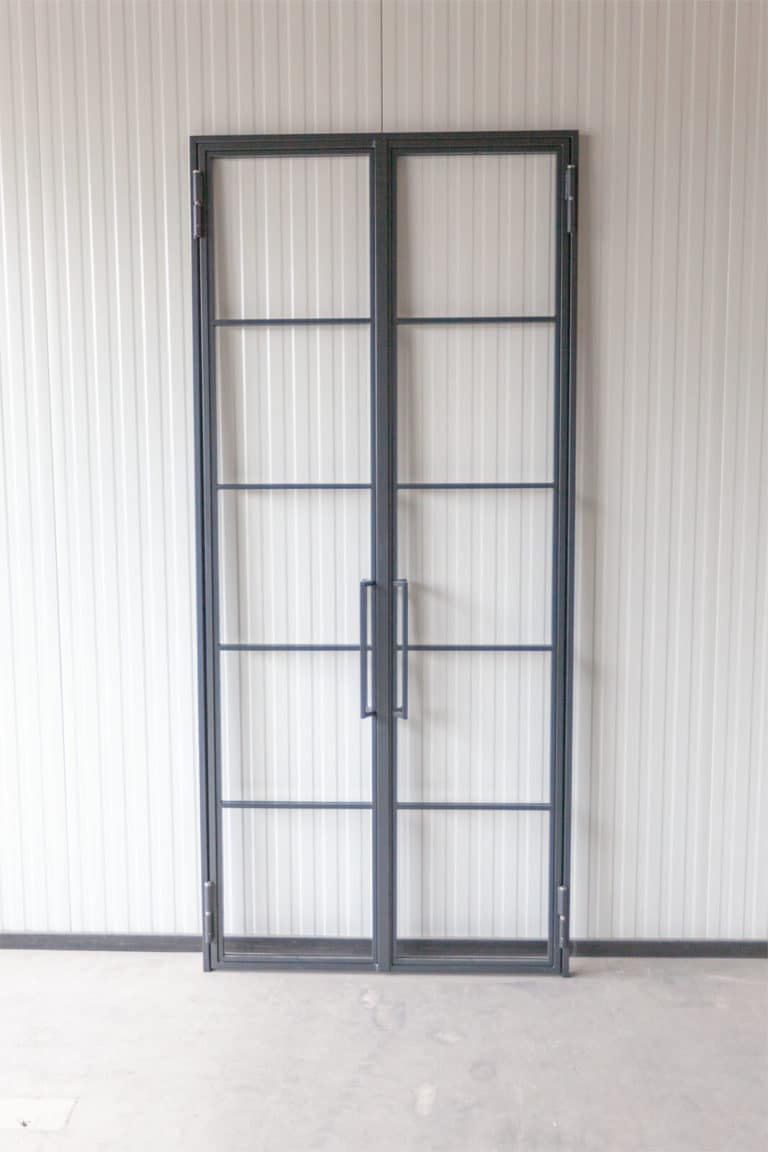 Stahl Meister Stahlmeister Stahl Loft Tuer Drehtuer Doppeltuer Windfang Industrial Door Loftdoor Raumtrenner Bauhausttuer Img 0342