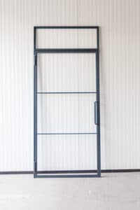 Stahl Meister Stahlmeister Stahl Loft Tuer Drehtuer Oberlicht Steeldoor Windfang Bauhaus Style Industriell Img 0409