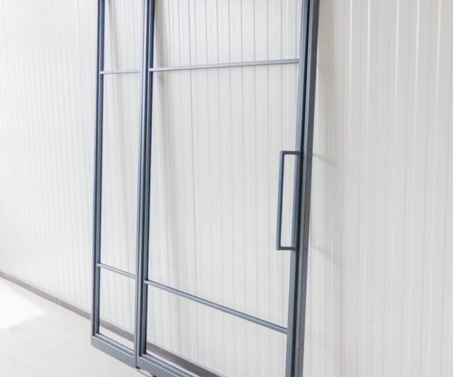 Stahl Meister Stahlmeister Stahl Loft Tuer Pivot Tuer Schwingtuer Pendeltuer Glastrennwand Lofttuer Glastuer Img 0396