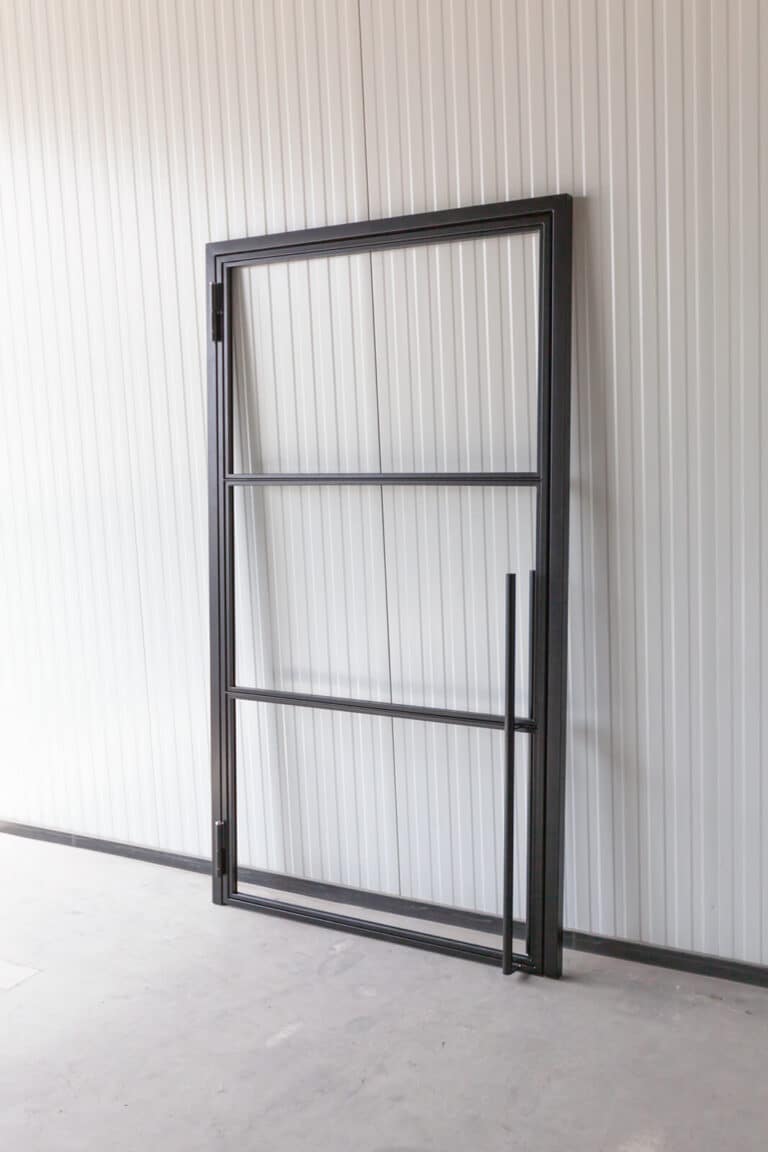 Stahl Meister Stahlmeister Drehtuer Stahl Loft Tuer Lofttuer Glastuer Stahlrahmen Bauhaus Design Loftdoor Industrial Door Img 0669