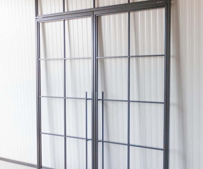 Stahl Meister Stahlmeister Stahl Loft Tuer Lofttuer Stahltuer Glastuerr Pivot Pivottuer Schwingtuer Pendeltuer Bauhaus Design Img 0577
