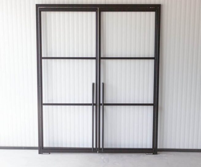 Stahl Meister Stahlmeister Pivottuer Pivoit Schwingtuer Pendeltuer Stahl Loft Tuer Lofttuer Glastuer Stahlrahmen Bauhaus Design Loftdoor Industrial Door Img 0671