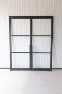 Stahl Meister Stahlmeister Pivottuer Pivoit Schwingtuer Pendeltuer Stahl Loft Tuer Lofttuer Glastuer Stahlrahmen Bauhaus Design Loftdoor Industrial Door Img 0679