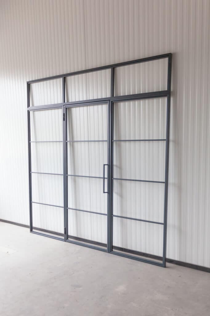 Stahl Meister Stahlmeister Glastreennwand Stahl Loft Tuer Windfang Lofttuer Stahlrahmen Glastuer Drehtur Metallrahmen Steedoor Img 0814