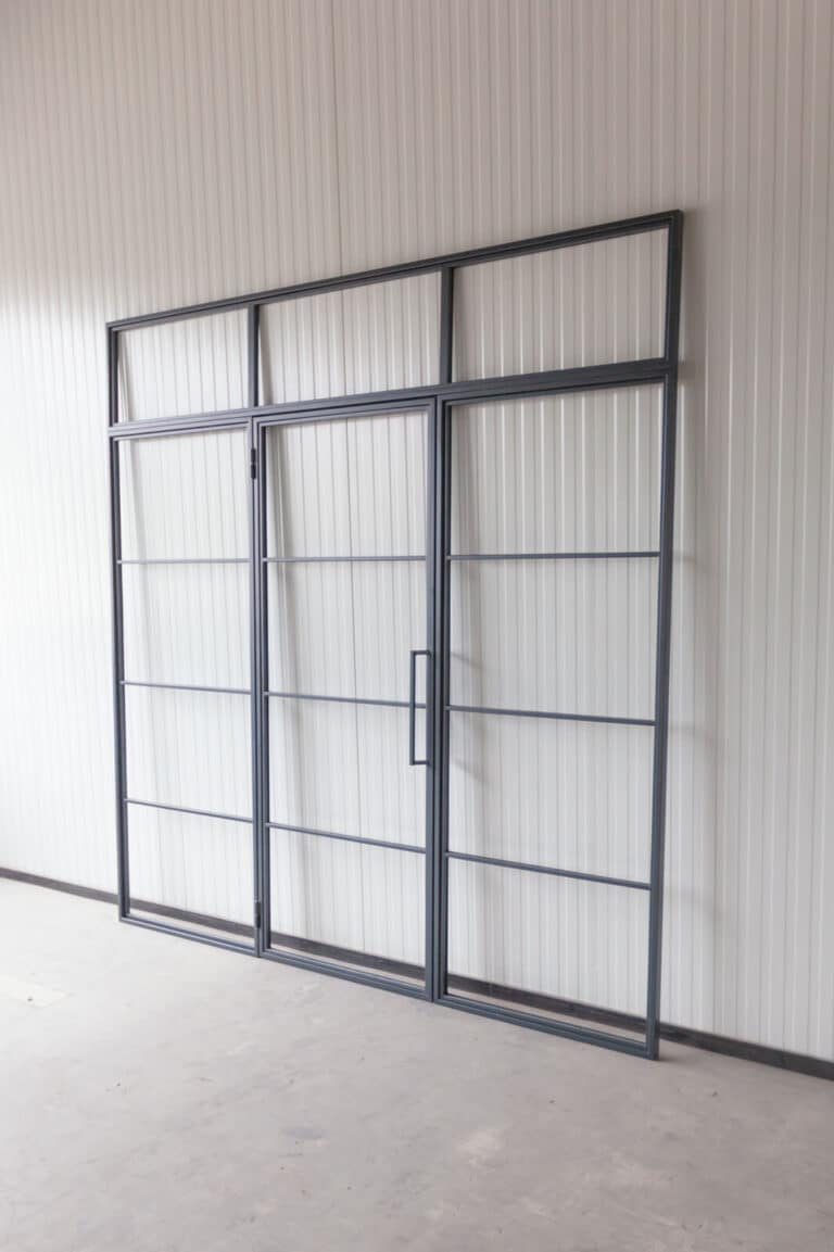 Stahl Meister Stahlmeister Glastreennwand Stahl Loft Tuer Windfang Lofttuer Stahlrahmen Glastuer Drehtur Metallrahmen Steedoor Img 0814