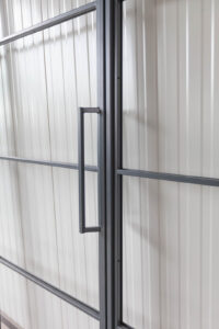Stahl Meister Stahlmeister Glastreennwand Stahl Loft Tuer Windfang Lofttuer Stahlrahmen Glastuer Drehtur Metallrahmen Steedoor Img 0815