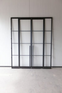 Stahl Meister Stahlmeister Glastreenwand Pivot Scchwingtuer Pendeltuer Stahl Loft Tuer Windfang Lofttuer Stahlrahmen Glastuer Drehtur Metallrahmen Steeldoor Loftdoor Bauhaus Tuer Iimg 0836