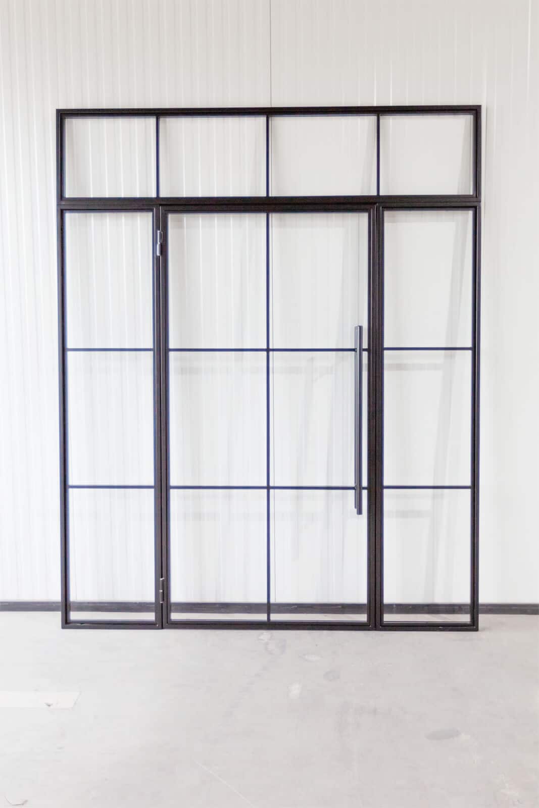 Stahl Meister Stahlmeister Stahl Loft Tuer Drehtuer Glastrennwand Seitennteile Windfang Loftdoor Lofttuer Industrial Door Img 0769