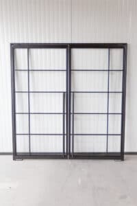 Stahl Meister Stahlmeister Pivottuer Pivoit Schwingtuer Pendeltuer Stahl Loft Tuer Lofttuer Glastuer Stahlrahmen Bauhaus Design Loftdoor Industrial Door Img 0781