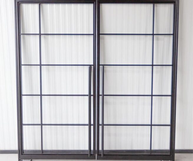 Stahl Meister Stahlmeister Pivottuer Pivoit Schwingtuer Pendeltuer Stahl Loft Tuer Lofttuer Glastuer Stahlrahmen Bauhaus Design Loftdoor Industrial Door Img 0781