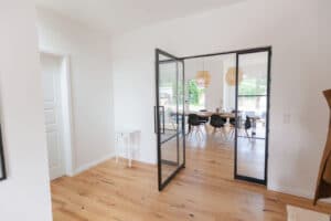 Stahl Meister Stahlmeister Stahl Loft Tuer Pivot Schwingtuer Windfang Glastrennwand Designtuer Bauhaustuer Loft Industrial Style Img 1185