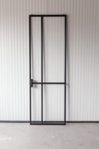 Stahl Meister Stahlmeister Stahl Loft Tuer Schiebetuer Windfang Raumtrenner Glastrennwand Loft Steeldoor Industrial Door Glastuer Bauhaustuer Img 1024