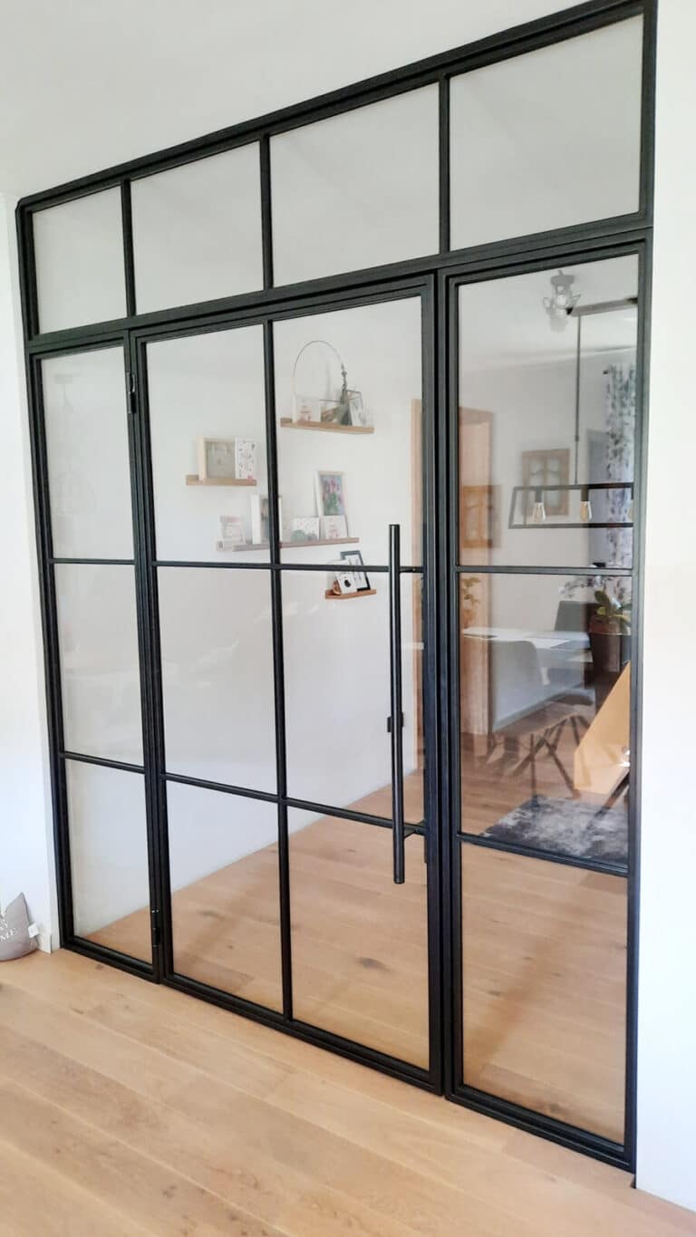 Stahl Meister Stahlmeister N51e12 Stahl Loft Tuer Drehtuer Glastrennwand Seitennteile Windfang Loftdoor Lofttuer Industrial Door 124021