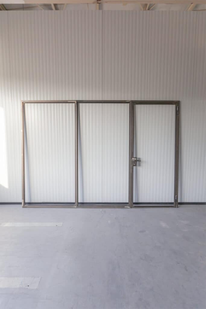 Stahl Meister Stahlmeister Stahl Loft Tuer Glastrennwand Lofttuer Windfang Buerowand Office Loftdoor Lofttueren Glastuer Stahltuer Designtuer Img 1250