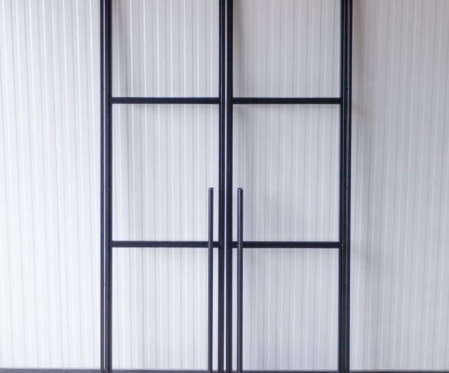 Stahl Meister Stahlmeister Stahl Loft Tuer Doppeltuer Glastrennwand Windfang Schwingtuer Pivot Pivottuer Trennwand Lofttuer Glaswand Raumtrenner Img 1301