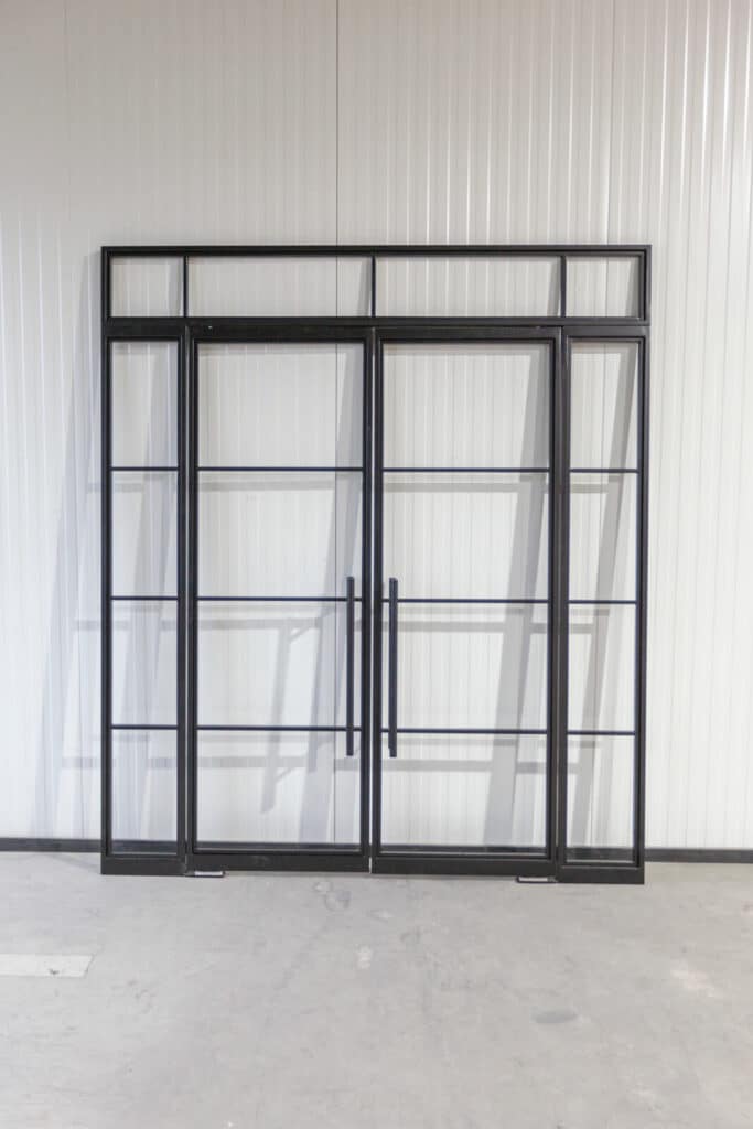 Stahl Meister Stahlmeister Stahl Loft Tuer Doppeltuer Glastrennwand Windfang Schwingtuer Pivot Pivottuer Trennwand Lofttuer Glaswand Raumtrenner Img 1334