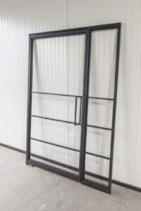 Stahl Meister Stahlmeister Stahl Loft Tuer Pivot Schwingtuer Windfang Glastrennwand Designtuer Bauhaustuer Loft Industrial Style Img 1352