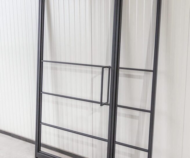 Stahl Meister Stahlmeister Stahl Loft Tuer Pivot Schwingtuer Windfang Glastrennwand Designtuer Bauhaustuer Loft Industrial Style Img 1352