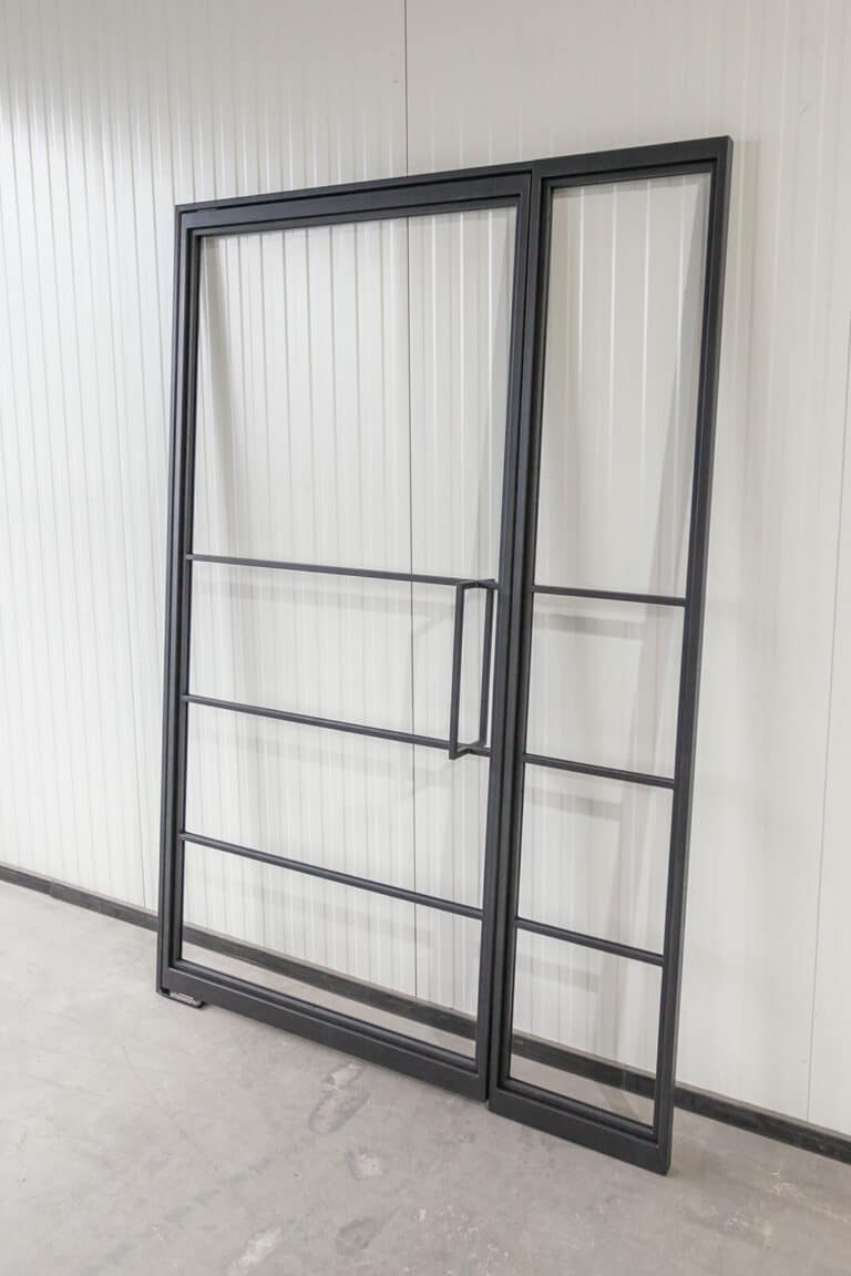 Stahl Meister Stahlmeister Stahl Loft Tuer Pivot Schwingtuer Windfang Glastrennwand Designtuer Bauhaustuer Loft Industrial Style Img 1352