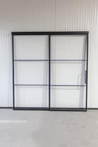 Stahl Meister Stahlmeister Stahl Loft Tuer Schiebetuer Glastrennwand Windfang Raumtrenner Bauhaus Tuer Lofttuer Designtuer Stahlrahmen Glastuer Img 1324