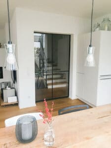 Stahl Meister Stahlmeister Stahl Loft Tuer Schiebetuer Glastuer Stahlrahmen Designtuer Lofttuer Schwarz Bauhaus Design 03