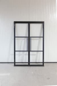 Stahl Meister Stahlmeister Stahl Loft Tuer Drehtuer Doppeltuer Lofttuer Stahltuer Glastuer Windfang Designtuer Bauhausdesign Bauhaustuer Industrial Style Img 2900img 1416