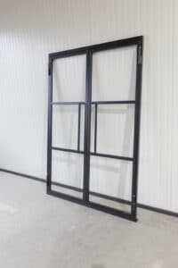 Stahl Meister Stahlmeister Stahl Loft Tuer Drehtuer Doppeltuer Lofttuer Stahltuer Glastuer Windfang Designtuer Bauhausdesign Bauhaustuer Industrial Style Img 2900img 1418