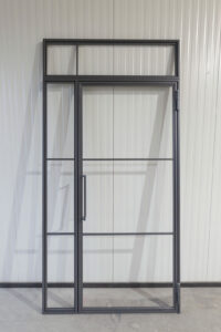 Stahl Meister Stahlmeister Stahl Loft Tuer Drehtuer Glastrennwand Lofttuer Stahltuer Glastuer Windfang Designtuer Bauhausdesign Bauhaustuer Industrial Style Img 1424