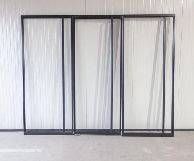 Stahl Meister Stahlmeister Stahl Loft Tuer Pivot Schwingtuer Windfang Glastrennwand Designtuer Bauhaustuer Loft Industrial Style Img 2917