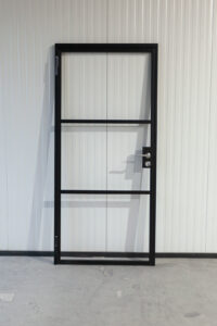 Stahl Meister Stahlmeister Glastrennwand Stahl Loft Tuer Windfang Lofttuer Stahlrahmen Glastuer Drehtur Metallrahmen Steeldoor Loftdoor Bauhaus Tuer Img 2966
