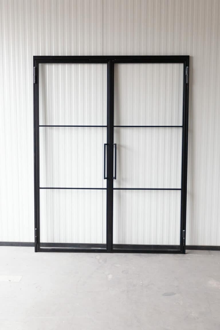 Stahl Meister Stahlmeister Stahl Loft Tuer Drehtuer Doppeltuer Lofttuer Stahltuer Glastuer Windfang Designtuer Bauhausdesign Bauhaustuer Industrial Style Img 2939