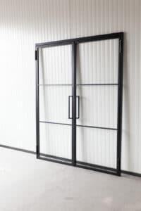 Stahl Meister Stahlmeister Stahl Loft Tuer Drehtuer Doppeltuer Lofttuer Stahltuer Glastuer Windfang Designtuer Bauhausdesign Bauhaustuer Industrial Style Img 2940