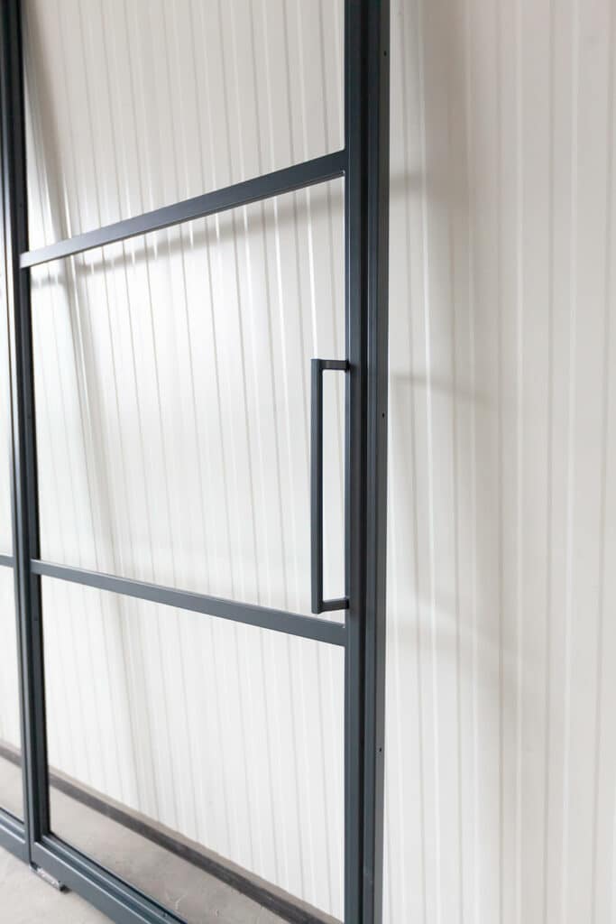 Stahl Meister Stahlmeister Stahl Loft Tuer Pivot Schwingtuer Windfang Glastrennwand Designtuer Bauhaustuer Loft Industrial Style Img 2944