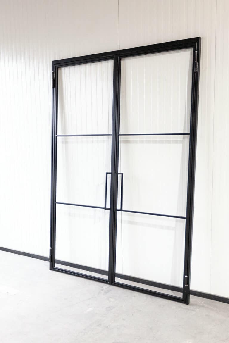 Stahl Meister Stahlmeister Stahl Loft Tuer Doppeltuer Windfang Trennwand Loftdoor Metalluer Glastuer Designtuer Stahlrahmen Img 2976