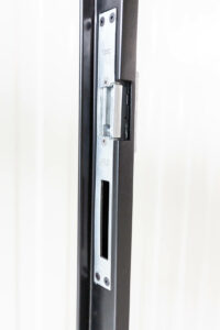 Stahl Meister Stahlmeister Stahl Loft Tuer Drehtuer Windfang Trennwand Magnet Seitenteil Stahlrahmen Glas Glastuer Schlosskasten Elektrisch Tueroeffner Img 2991