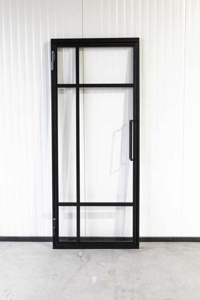Stahl Meister Stahlmeister Stahl Loft Tuer Windfang Drehtuer Lofttuer Glas Metall Schwarz Design Img 2971