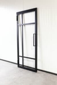 Stahl Meister Stahlmeister Stahl Loft Tuer Windfang Drehtuer Lofttuer Glas Metall Schwarz Design Img 2973