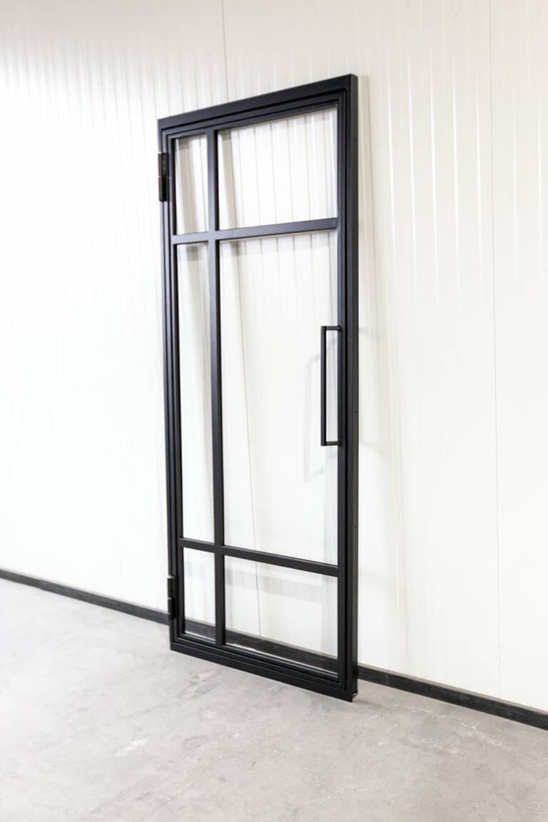 Stahl Meister Stahlmeister Stahl Loft Tuer Windfang Drehtuer Lofttuer Glas Metall Schwarz Design Img 2973