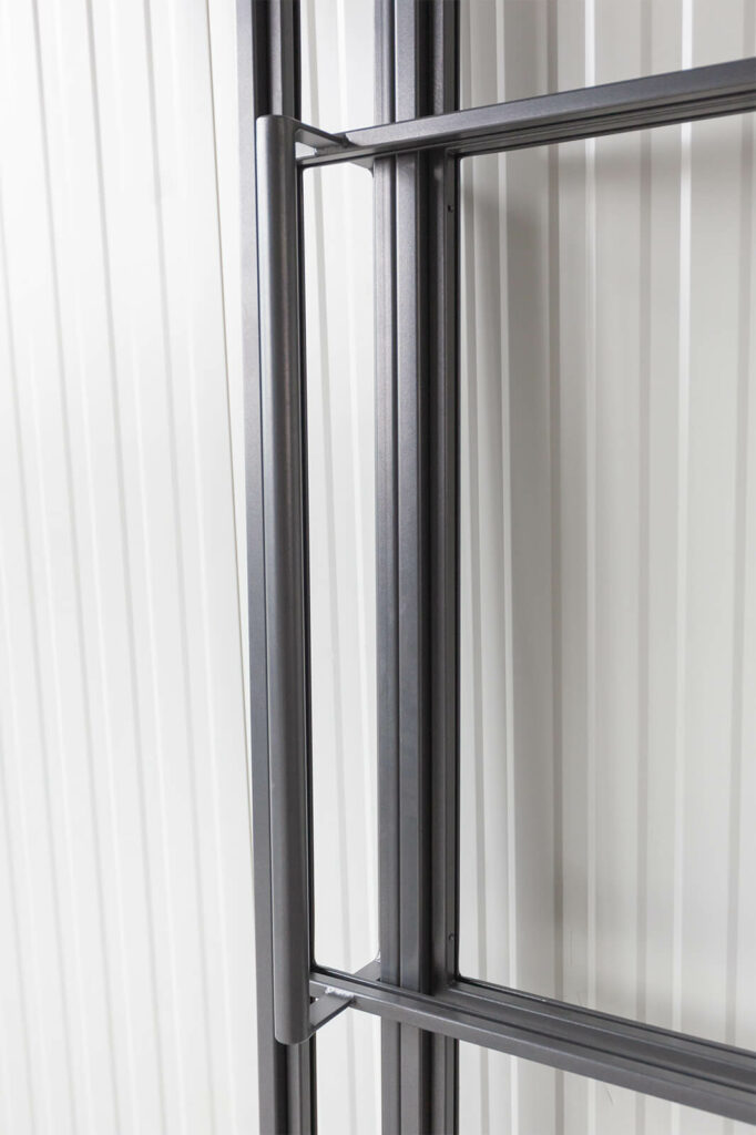 Stahl Meister Stahlmeister Loft Tuer Lofttuer Glastrennwand Schiebetuer Glastuer Windfang Raumtrenner Doppeltuer Stahlrahmen Loft Schwarzstahl Bauhaus Tuer Loft Door Img 3185