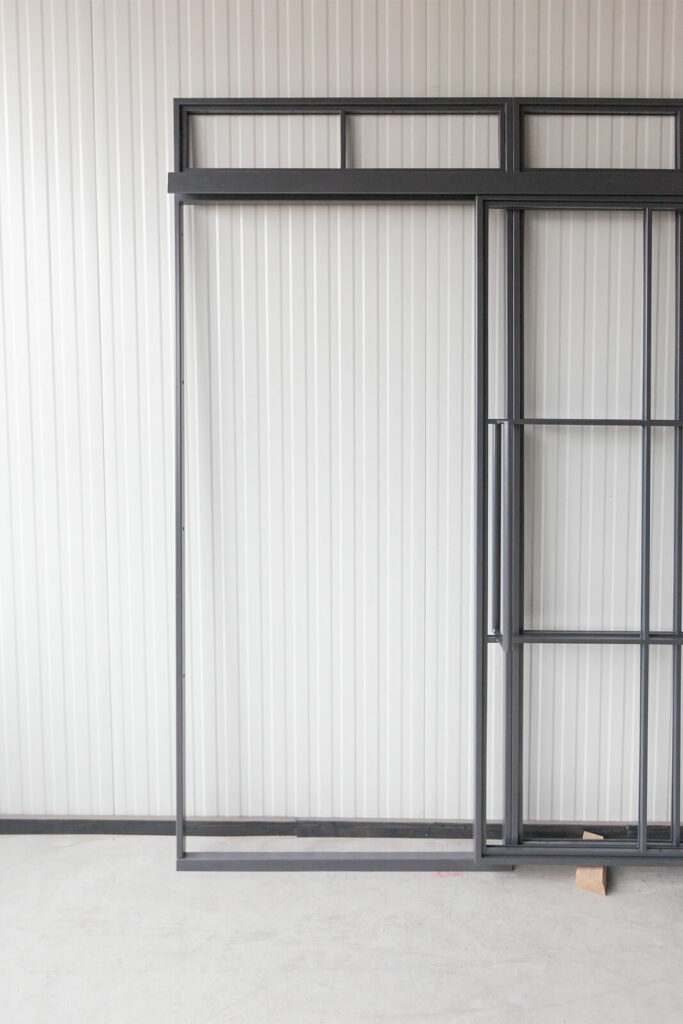 Stahl Meister Stahlmeister Loft Tuer Lofttuer Glastrennwand Schiebetuer Glastuer Windfang Raumtrenner Doppeltuer Stahlrahmen Loft Schwarzstahl Bauhaus Tuer Loft Door Img 3188